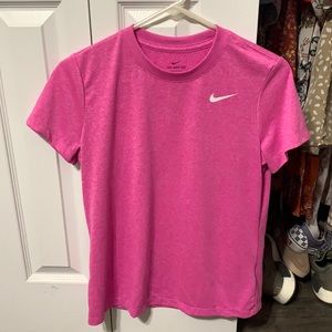 Nike pink workout top